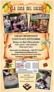 ateliers chocolats et information