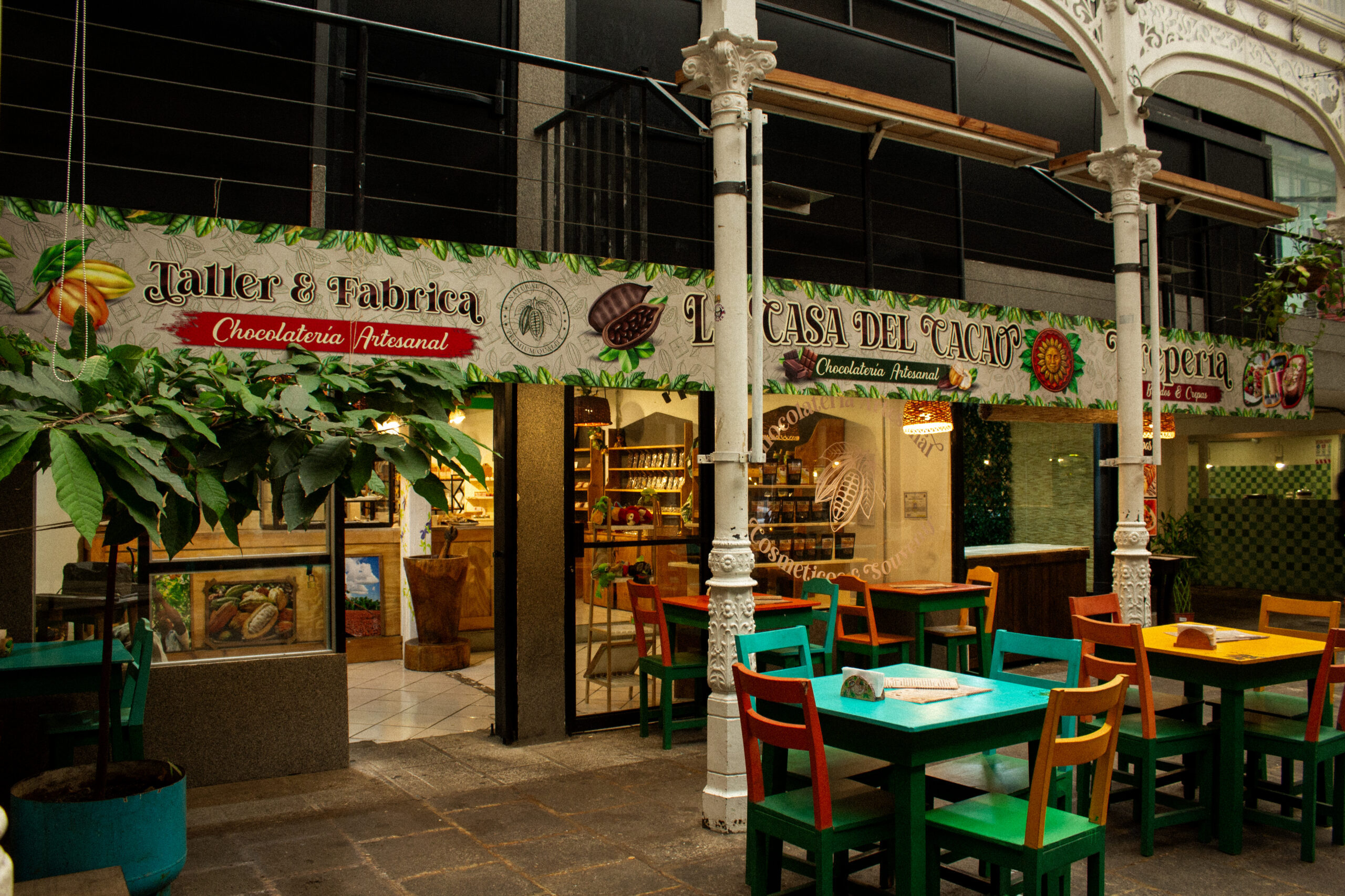 Découvrez la chocolaterie